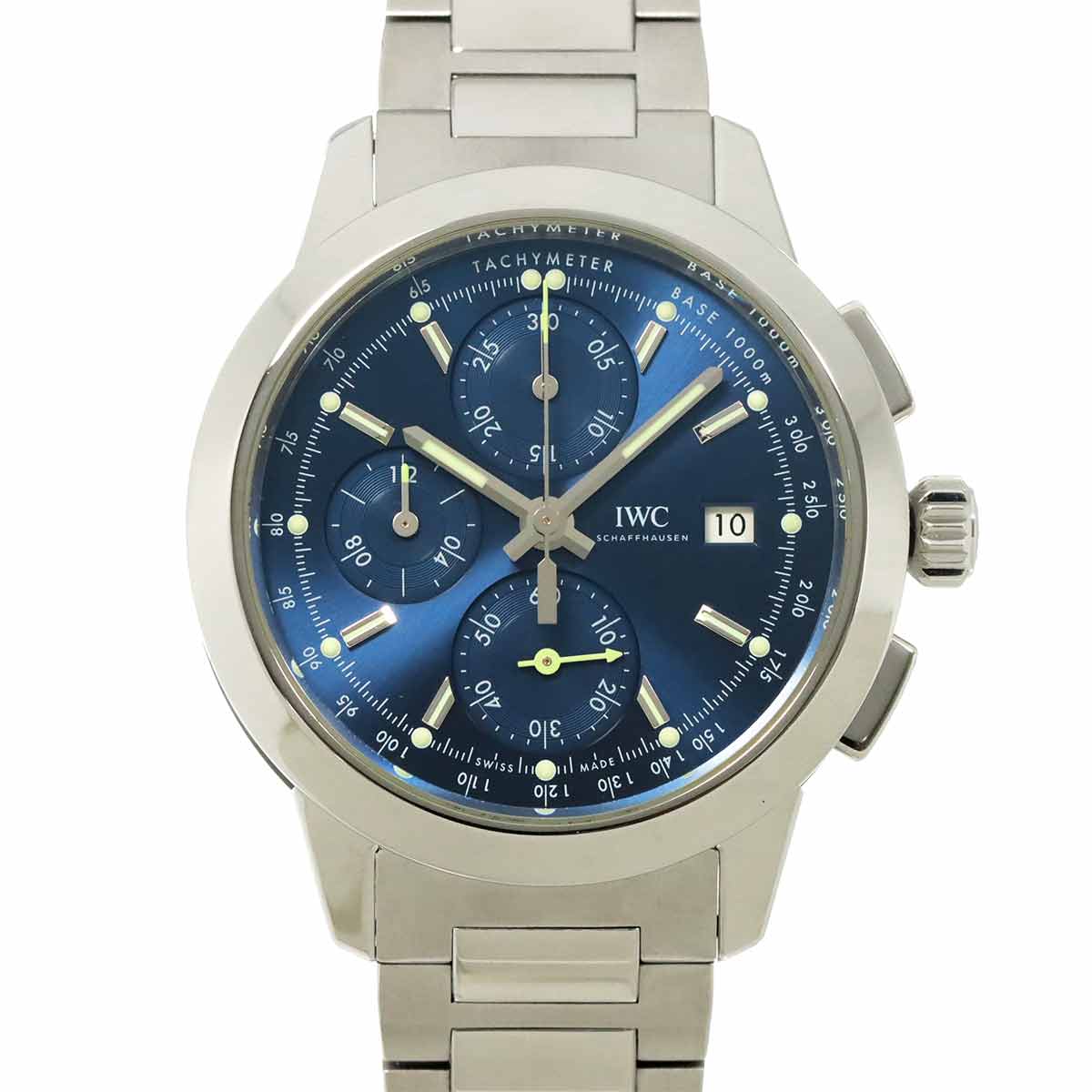 Ingenieur Chronograph IW380802 Automatic Blue Dial Mens