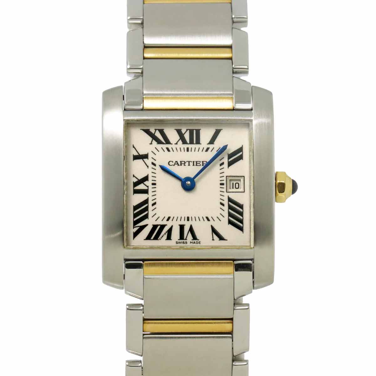 Tank Francaise MM W51012Q4 Quartz 750 YG Cream Dial Boys