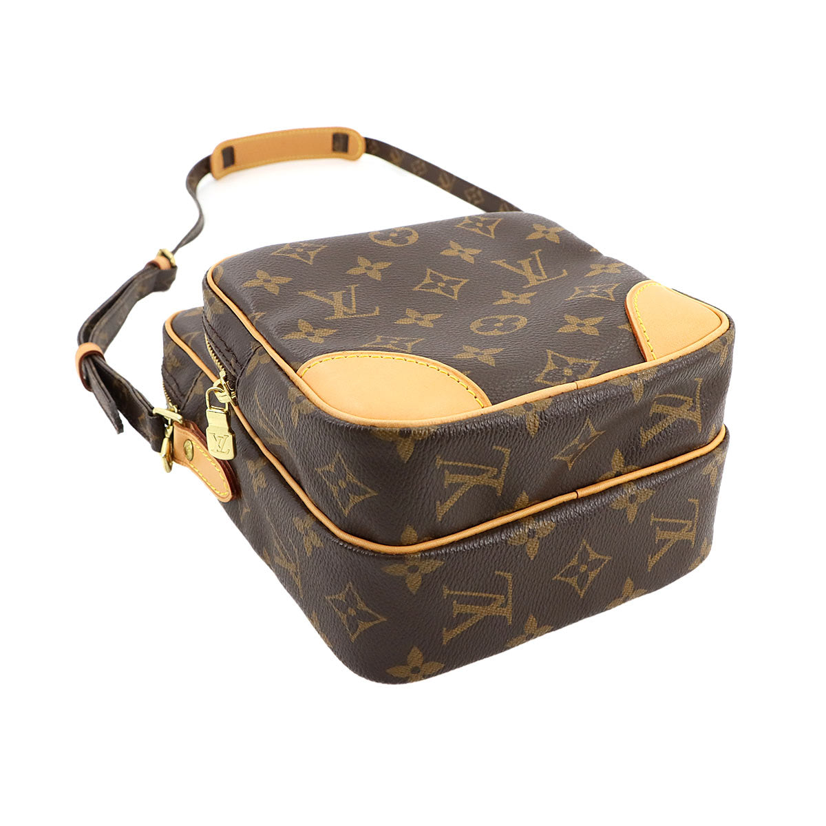 Monogram Amazon Shoulder Bag Brown M45236 LV Purse