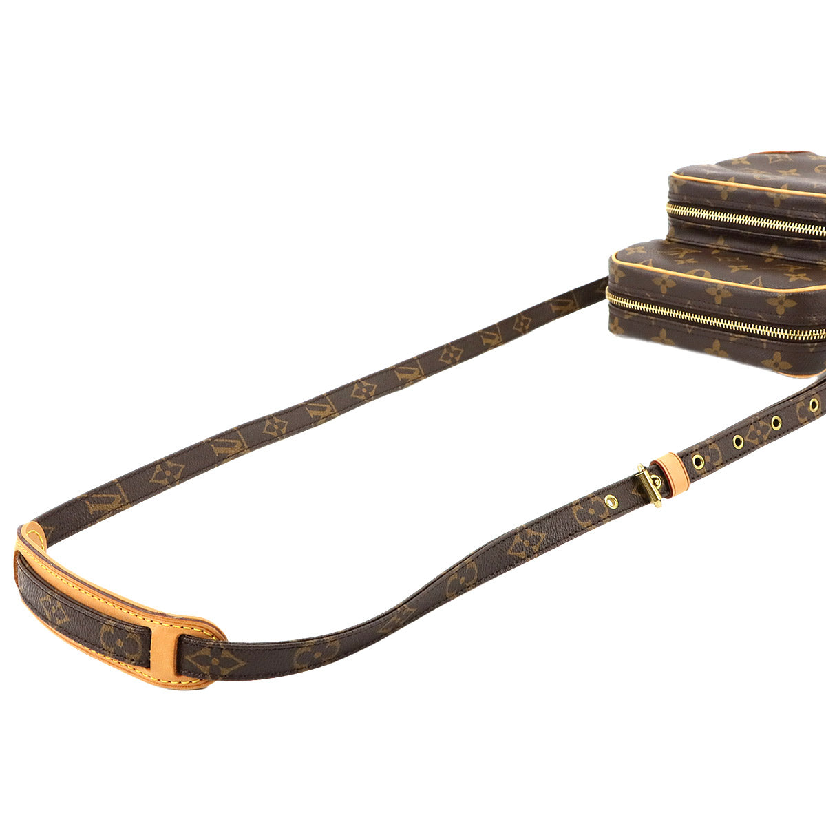 Monogram Amazon Shoulder Bag Brown M45236 LV Purse