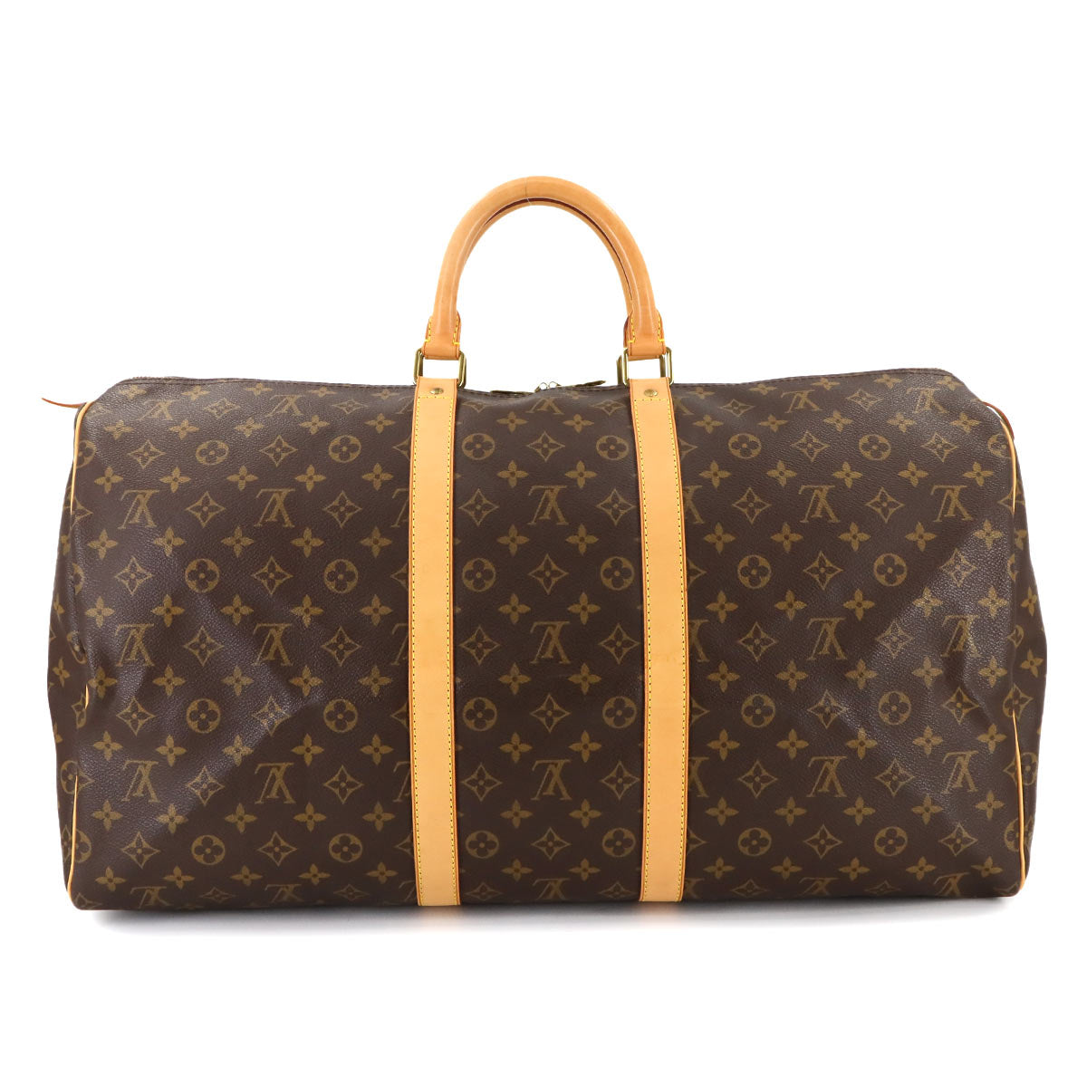 Monogram Keepall 55 Luggage Travel Bag Brown M41424 Purse