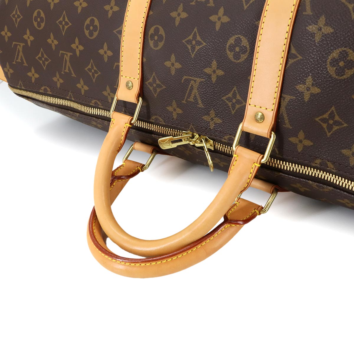 Monogram Keepall 55 Luggage Travel Bag Brown M41424 Purse