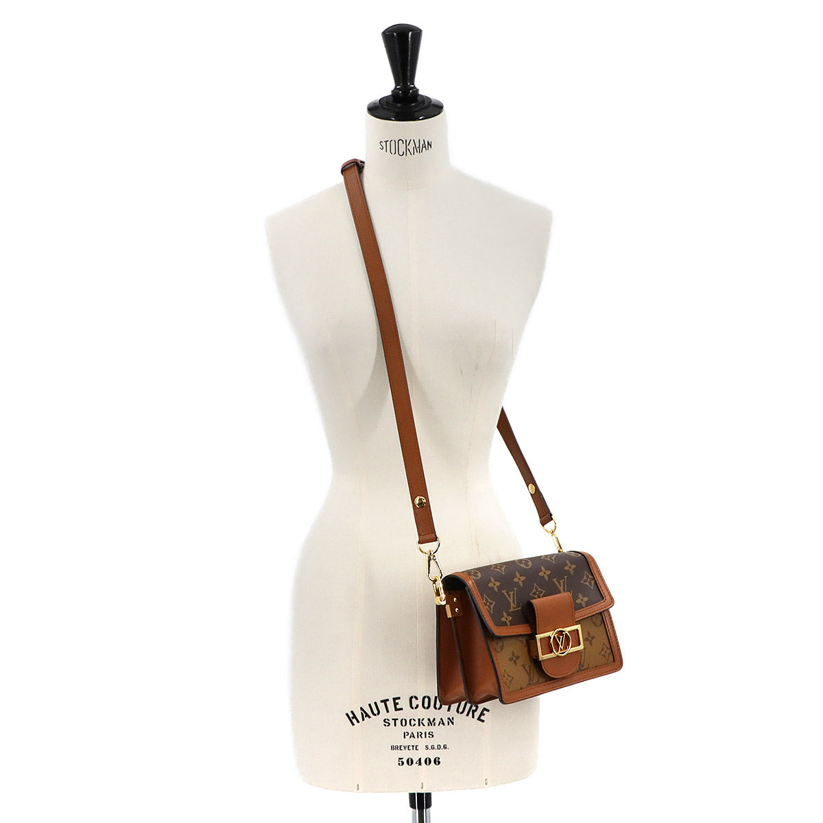 Monogram Reverse Dauphine MINI Shoulder Bag M44580 Purse