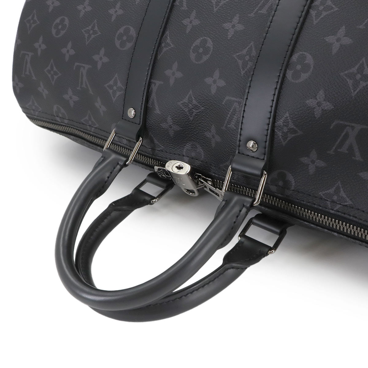 Monogram Eclipse Keepall Bandouliere 45 Luggage M40569