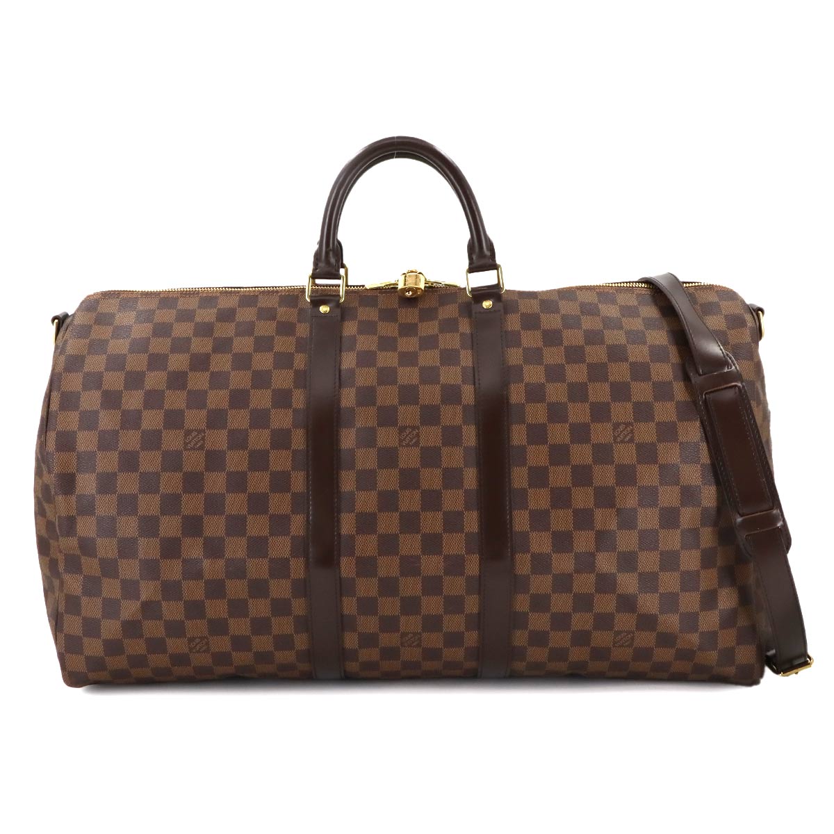 Damier Keepall Bandouliere 55 Luggage Ebene N41414