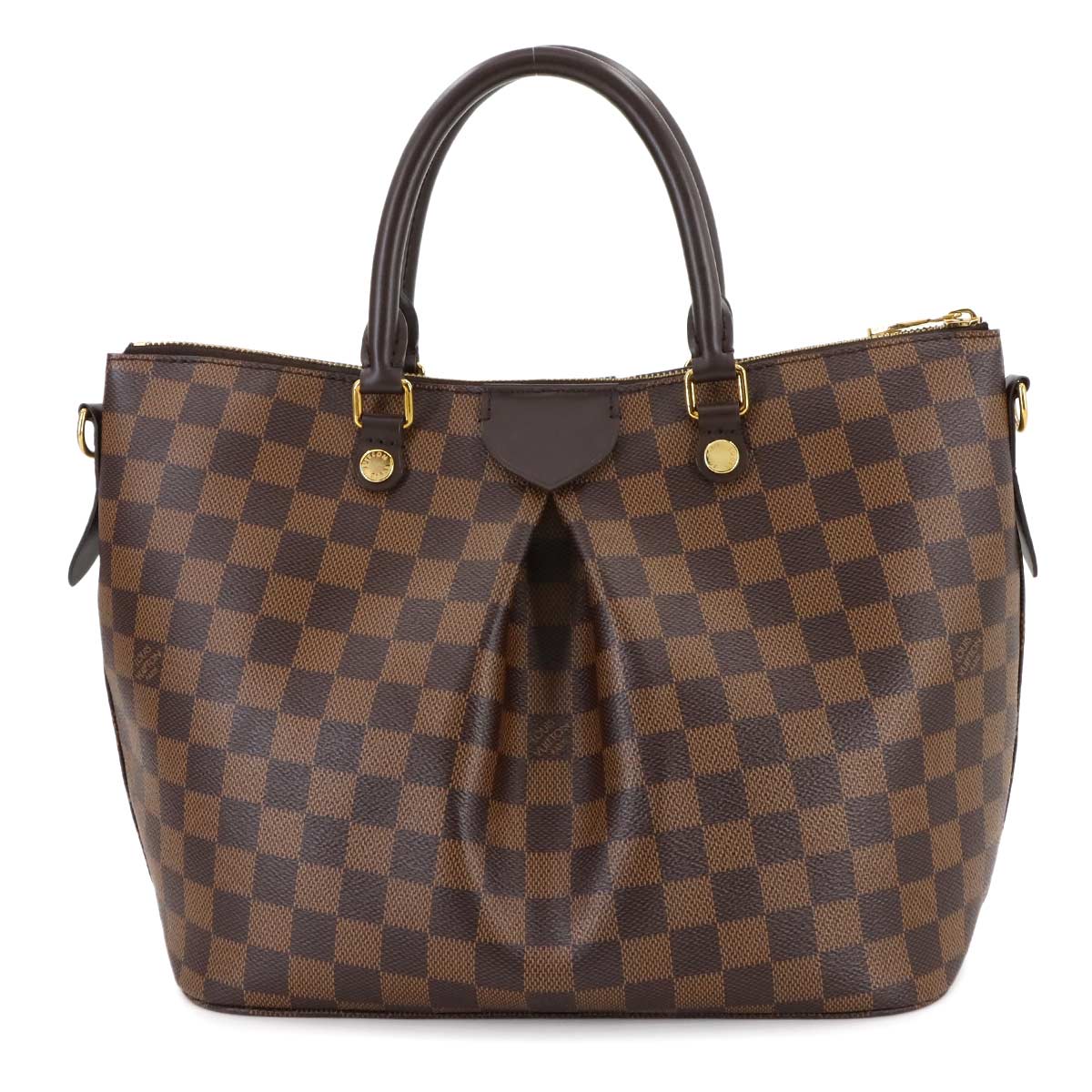 Damier Siena PM 2way Hand Shoulder Bag Ebene Brown N41545