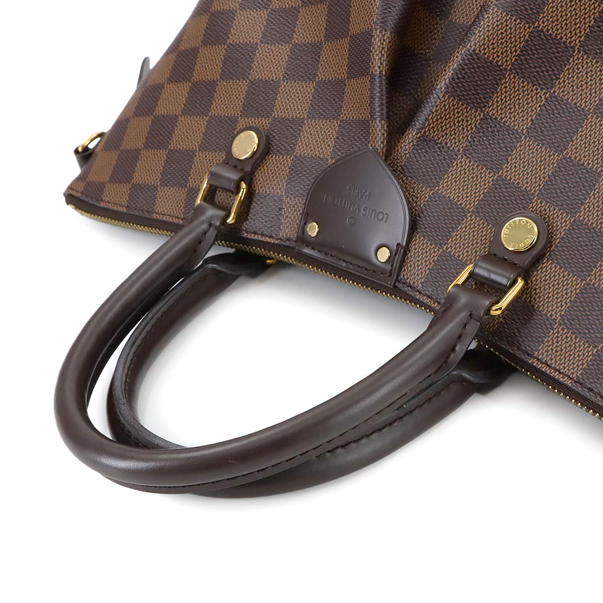 Damier Siena PM 2way Hand Shoulder Bag Ebene Brown N41545