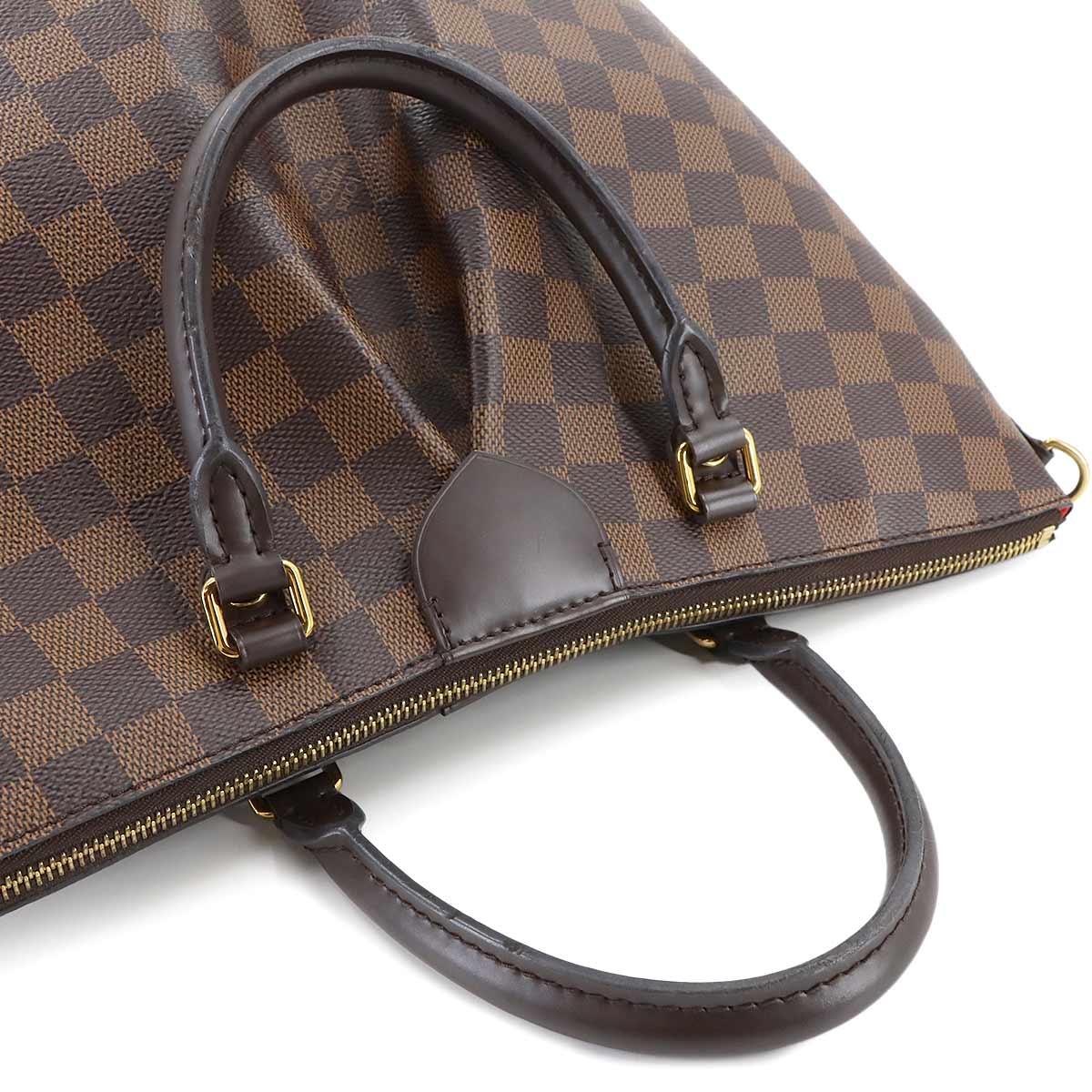 Damier Siena PM 2way Hand Shoulder Bag Ebene Brown N41545