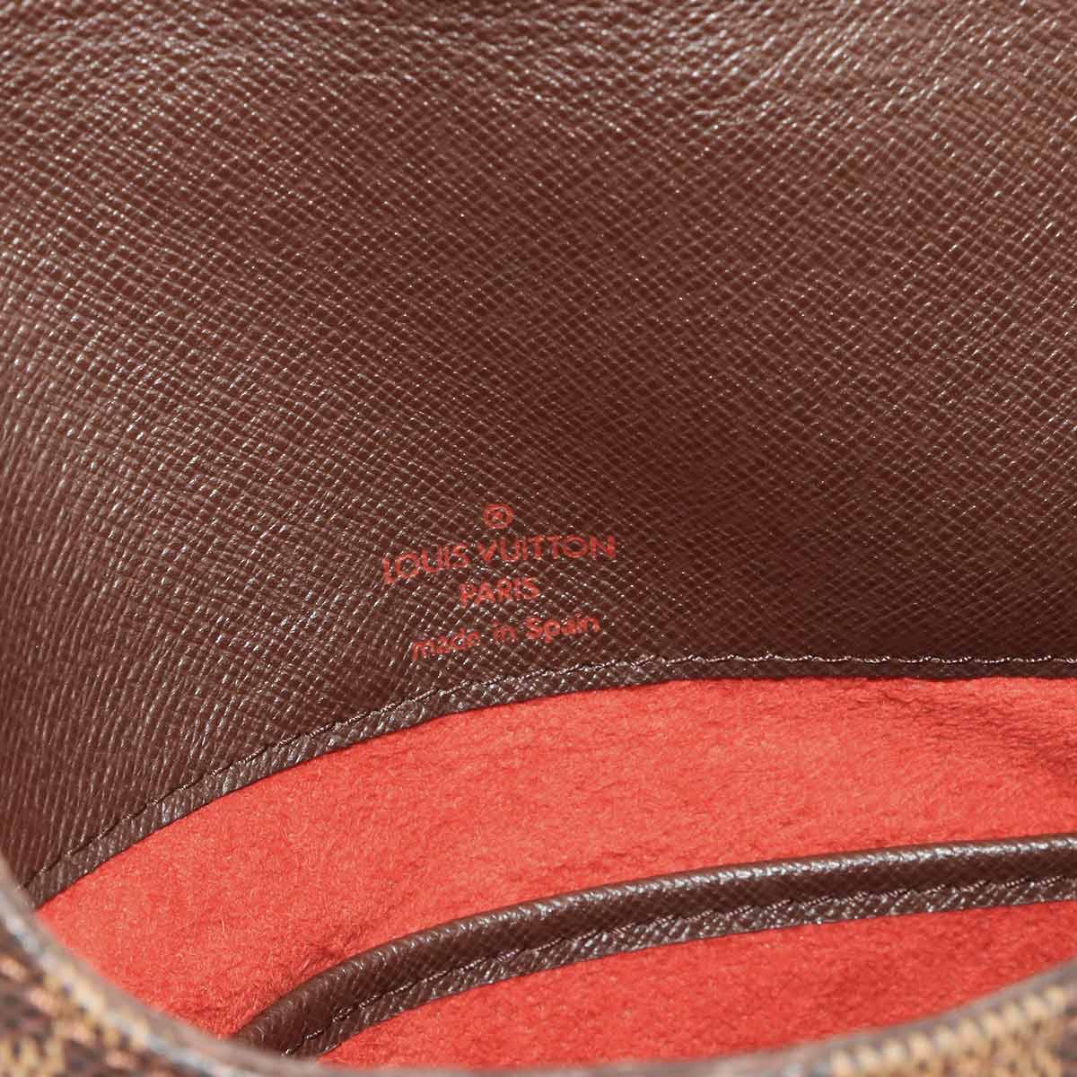 Damier Musette Salsa Long Shoulder Bag Ebene N51300