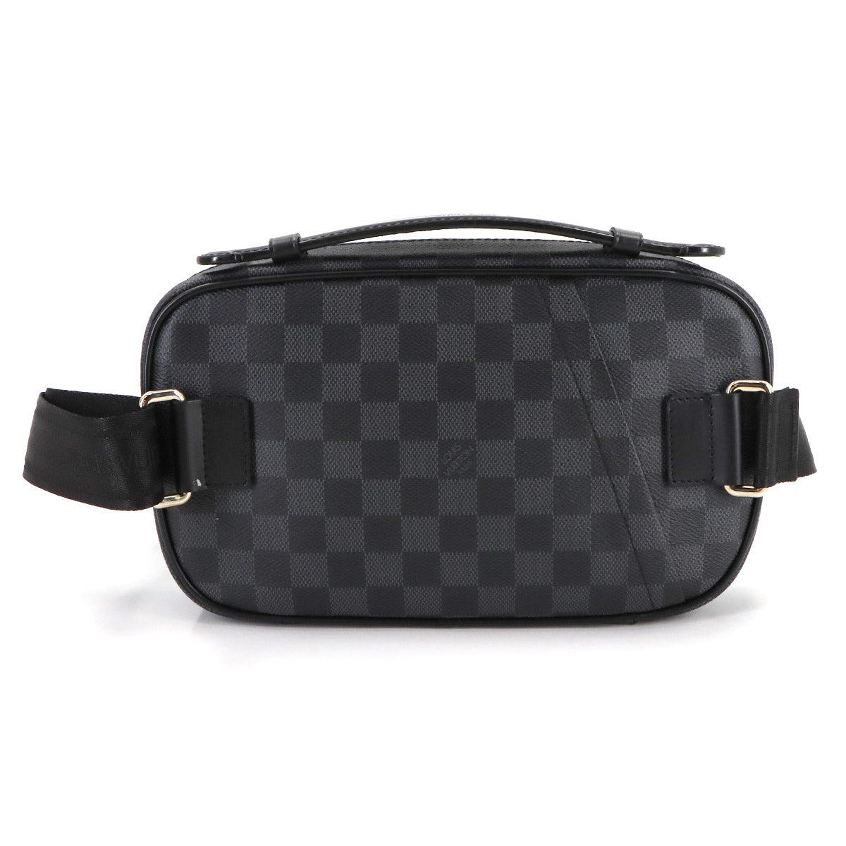 Damier Graphite Ambler Crossbody Bag Black Gray N41289