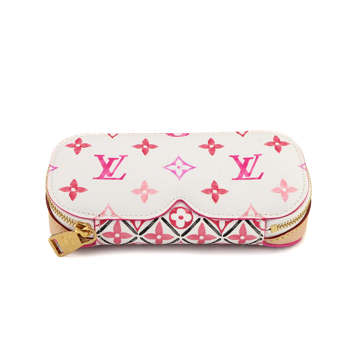 Monogram Etui Lunettes GM Glasses Case PVC Rose GI0917