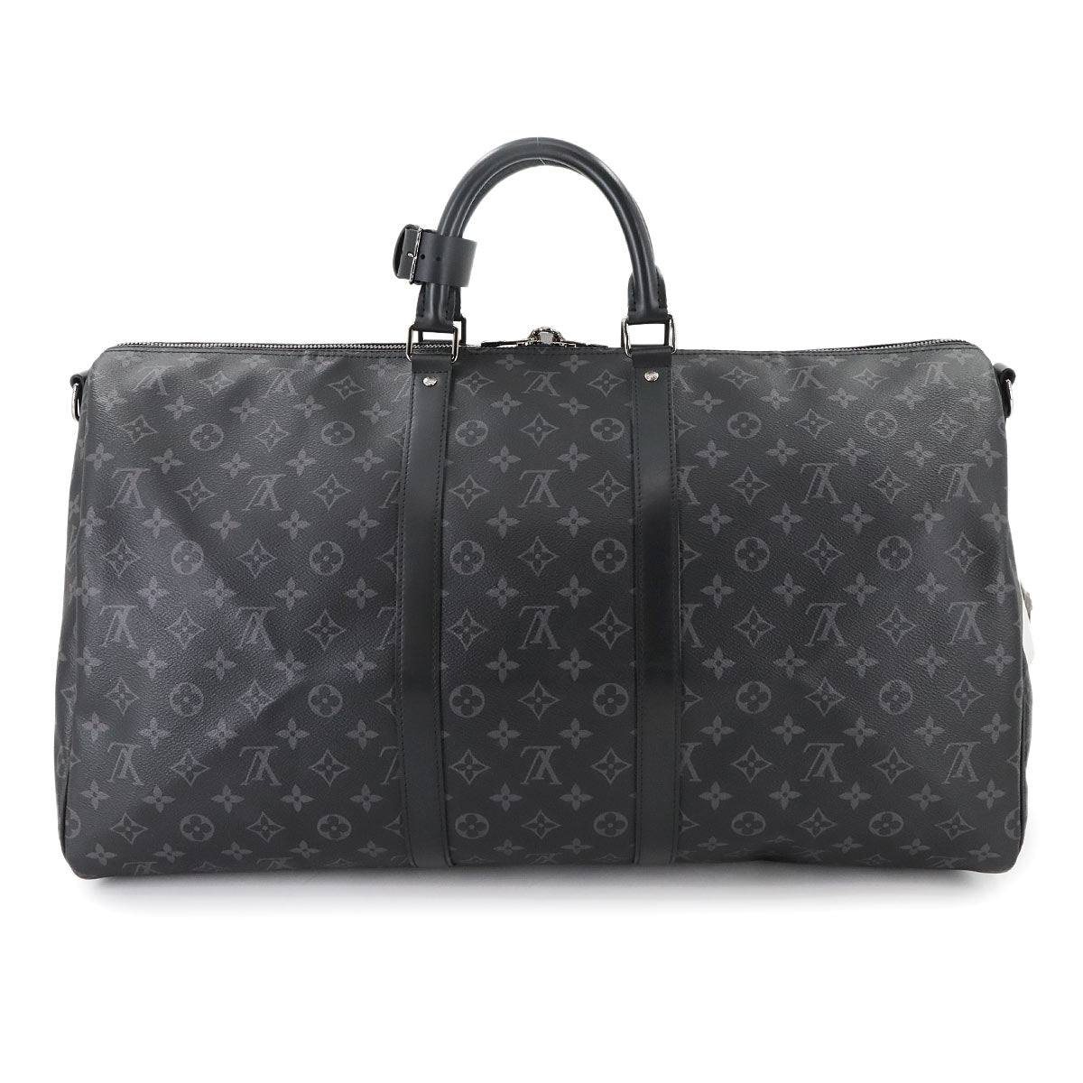 Monogram Eclipse Keepall Bandouliere 55 Luggage M40605