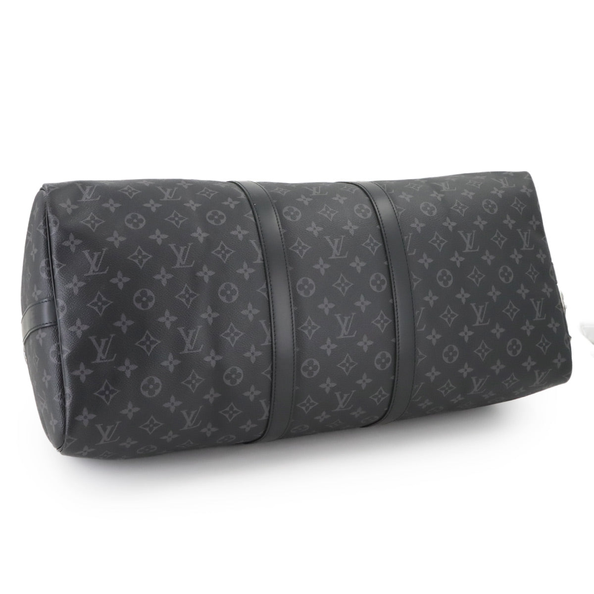 Monogram Eclipse Keepall Bandouliere 55 Luggage M40605