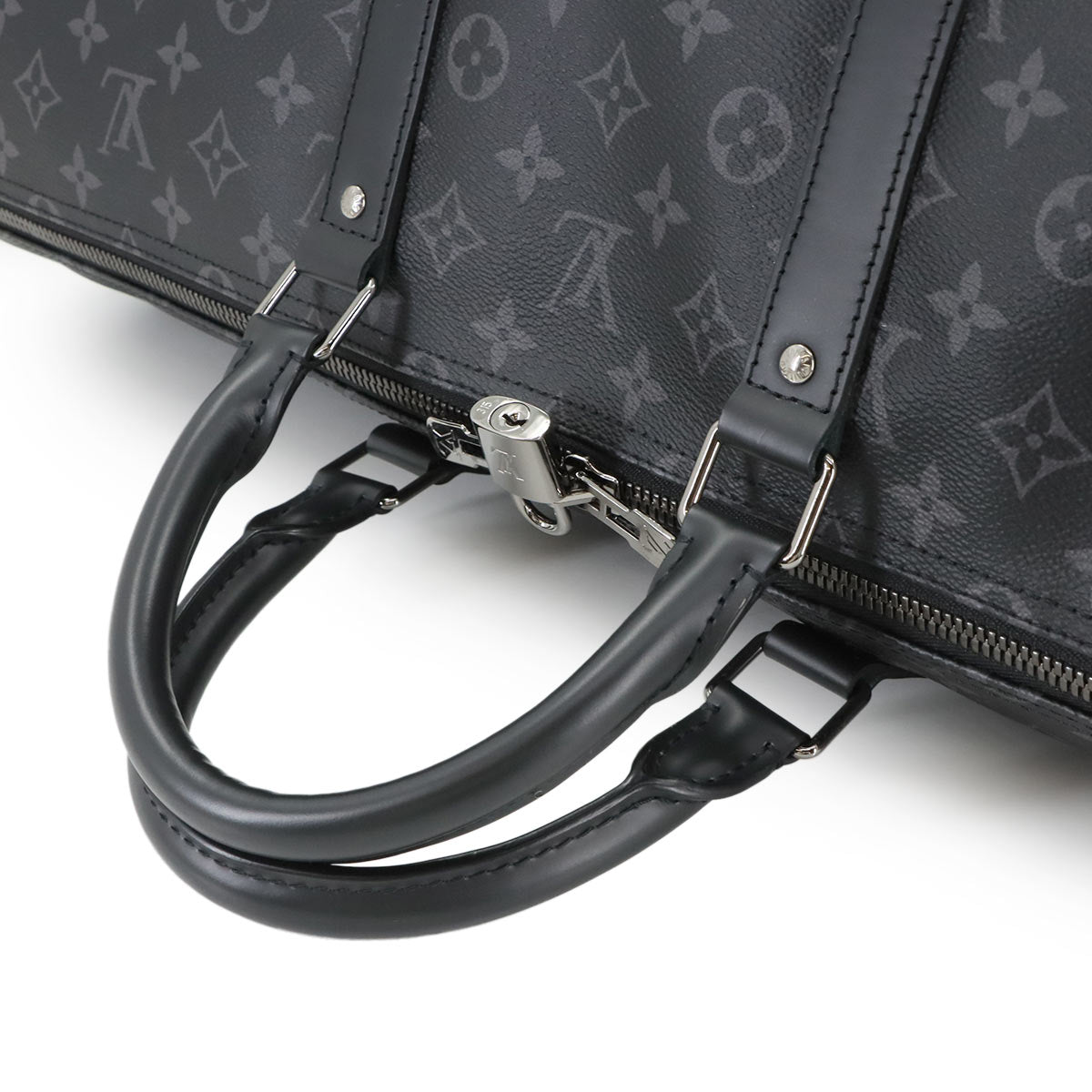 Monogram Eclipse Keepall Bandouliere 55 Luggage M40605
