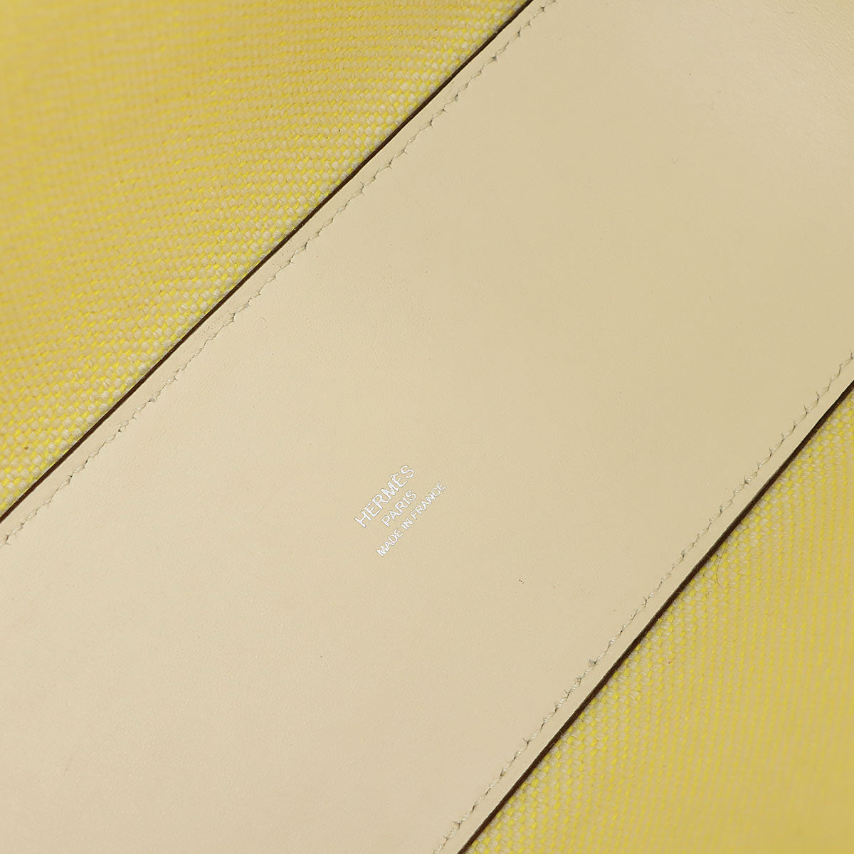 H en Biais 27 PM Tote Shoulder Bag H Toile Canvas Swift