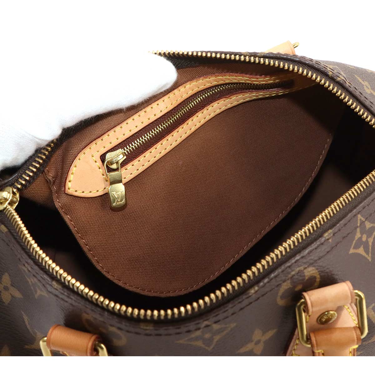 Monogram Speedy 25 Hand Bag Brown M41109 Purse