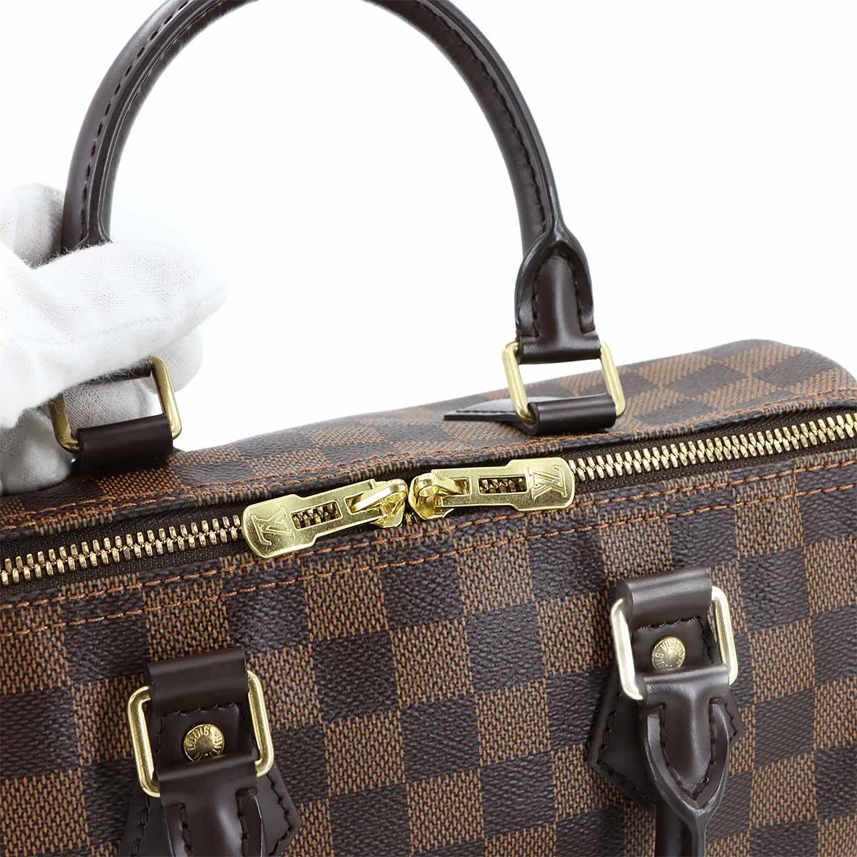 Damier Speedy Bandouliere 25 Hand Shoulder Bag N41368