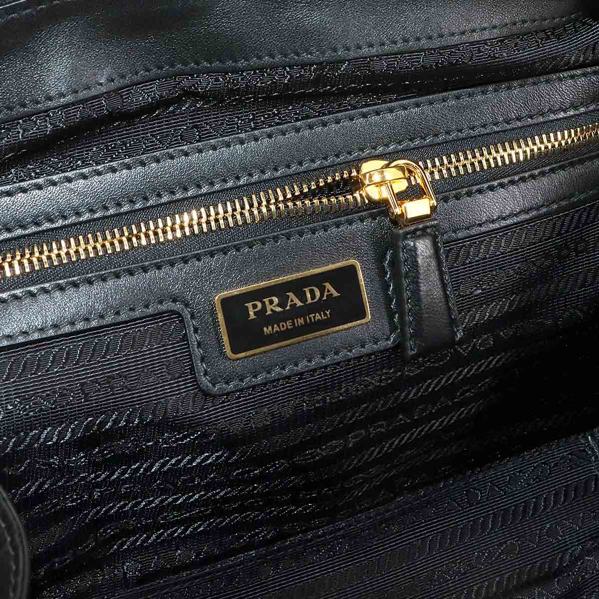 Re-Edition 1978 Two Handle Hand shoulder Bag Nylon Leather Black