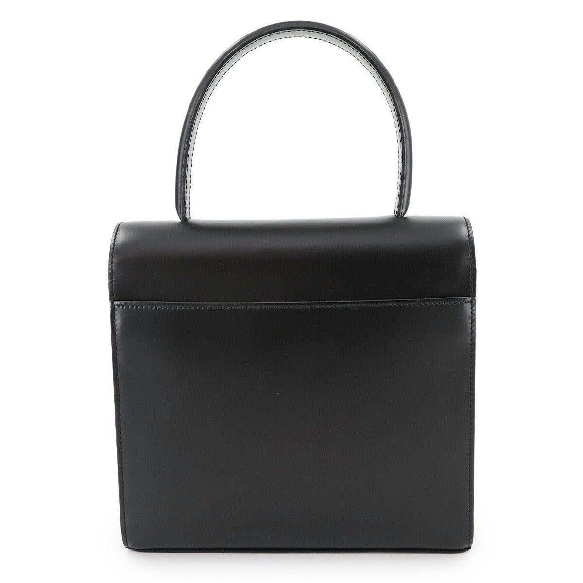 Panthere 2way Hand Shoulder Bag Leather Black Purse