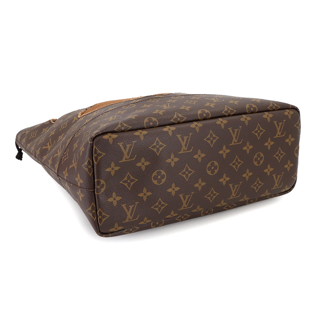 Monogram with Holes Tote Bag Rei Kawakubo Brown M40279