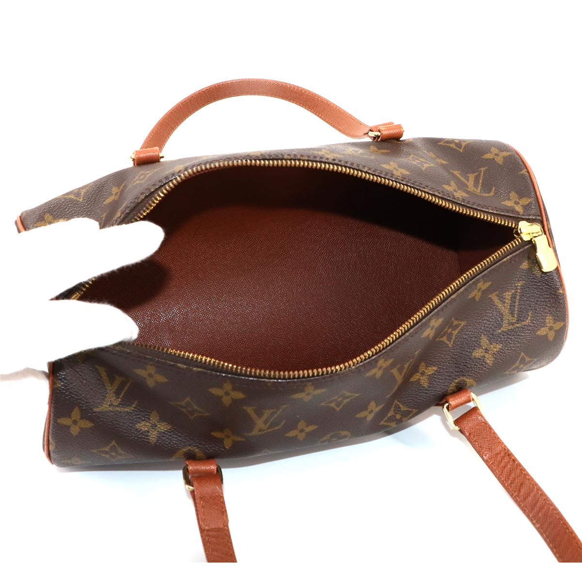Monogram Papillon 30 Hand Bag Brown M51365 Purse