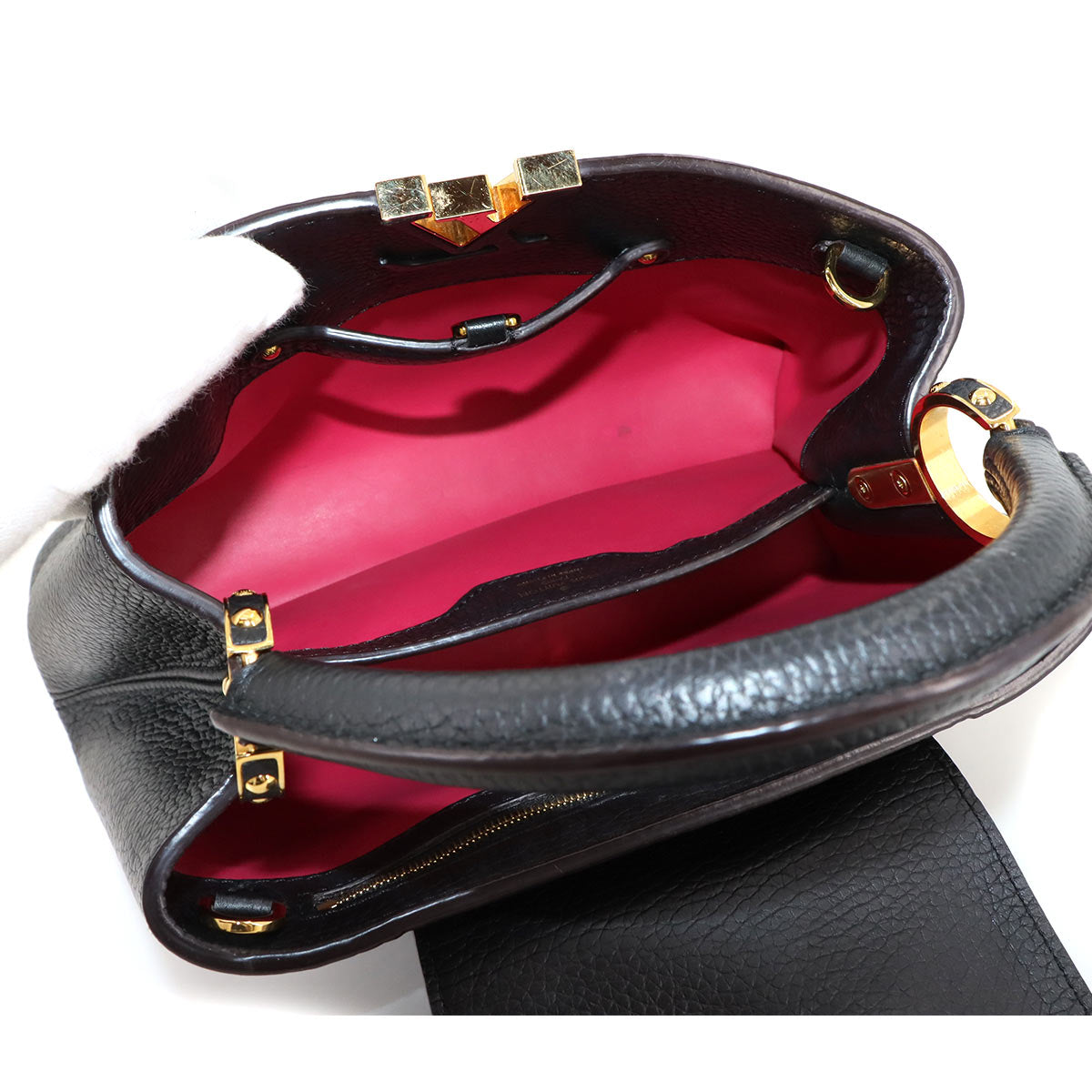 Capucines BB Hand Shoulder Bag Taurillon Leather M94755