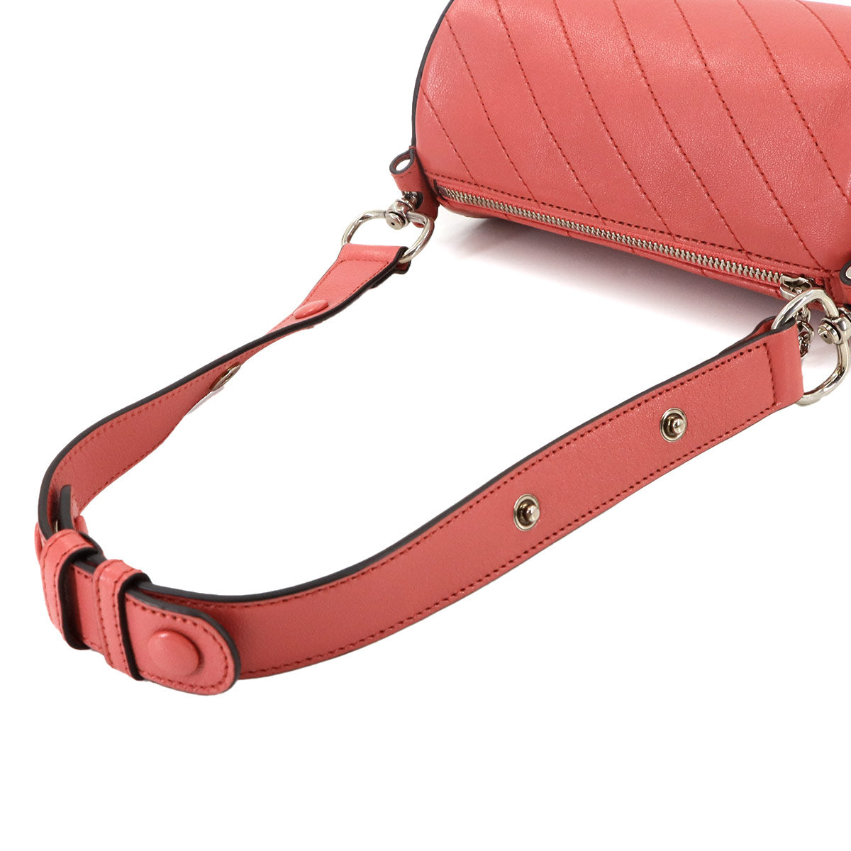 Blondy Mini Shoulder Bag Leather Pink 760170 Purse