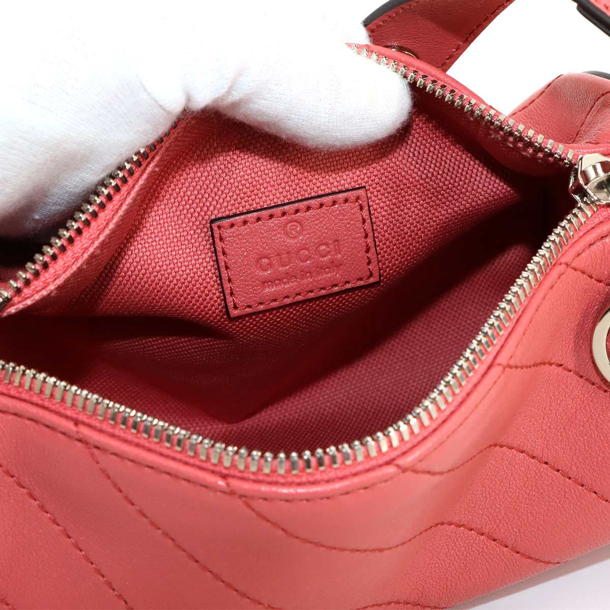 Blondy Mini Shoulder Bag Leather Pink 760170 Purse