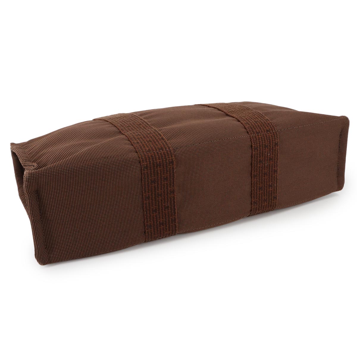 Herline Tote MM Bag Canvas Brown Unisex Purse