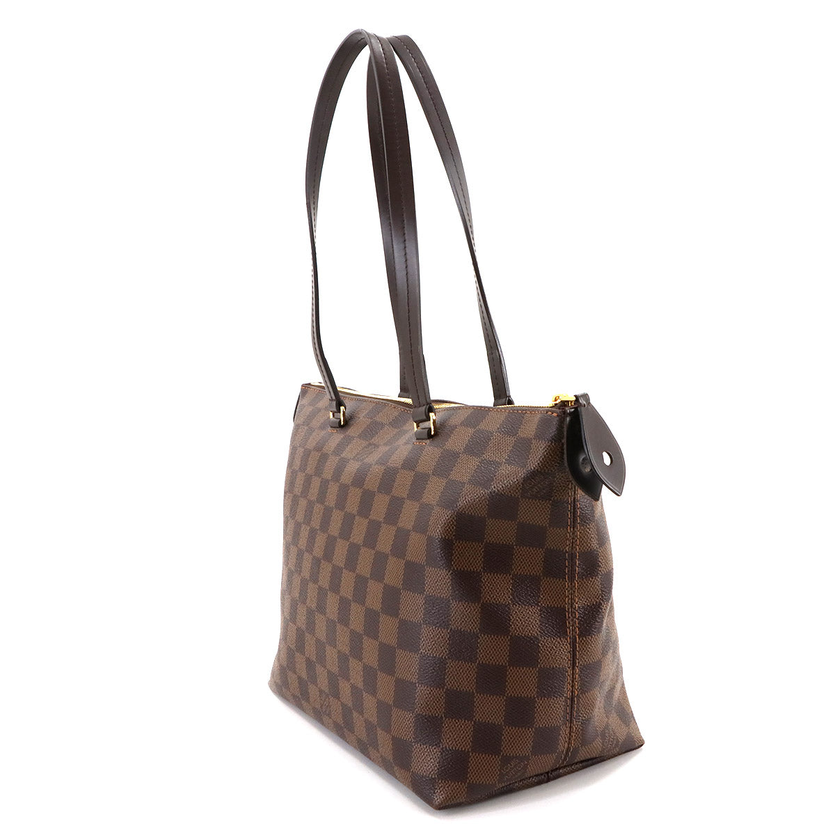 Damier Iena PM Tote Bag Ebene Brown N41012 Purse