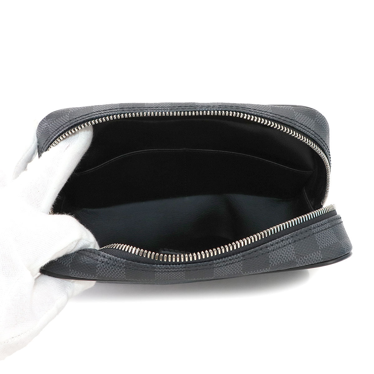 Damier Graphite Truss Toilette PM Pouch N40483 Purse