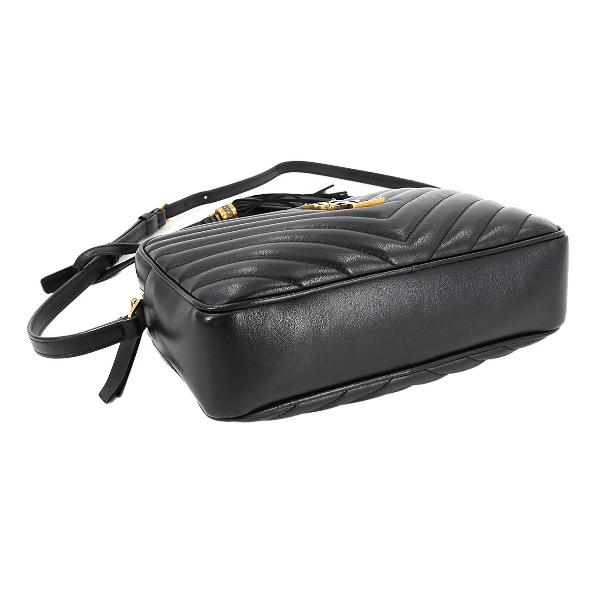 Lou Camera Shoulder Bag Leather Black 574494 Purse