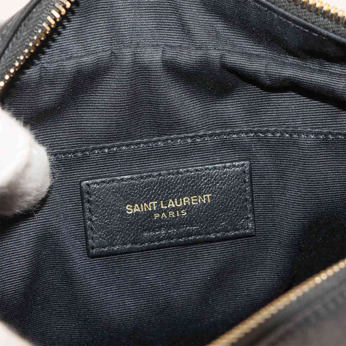 Lou Camera Shoulder Bag Leather Black 574494 Purse