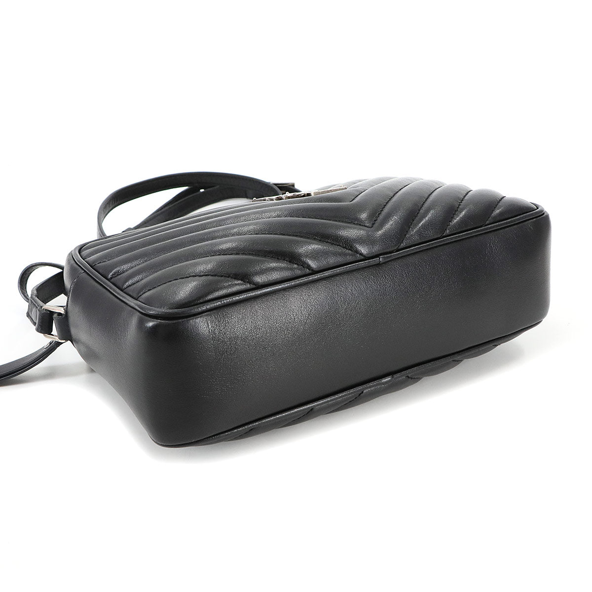 Lou Camera Shoulder Bag Leather Black 520534