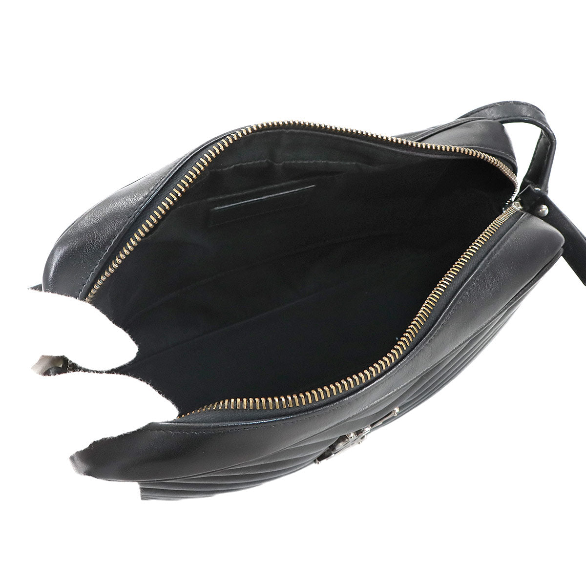 Lou Camera Shoulder Bag Leather Black 520534