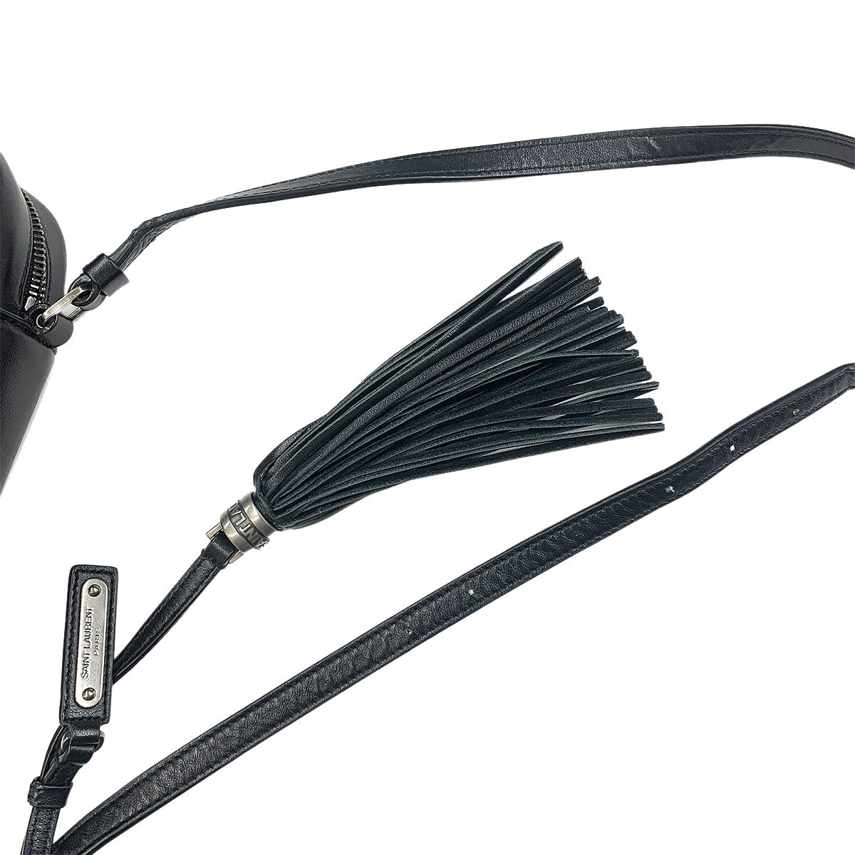 Lou Camera Shoulder Bag Leather Black 520534