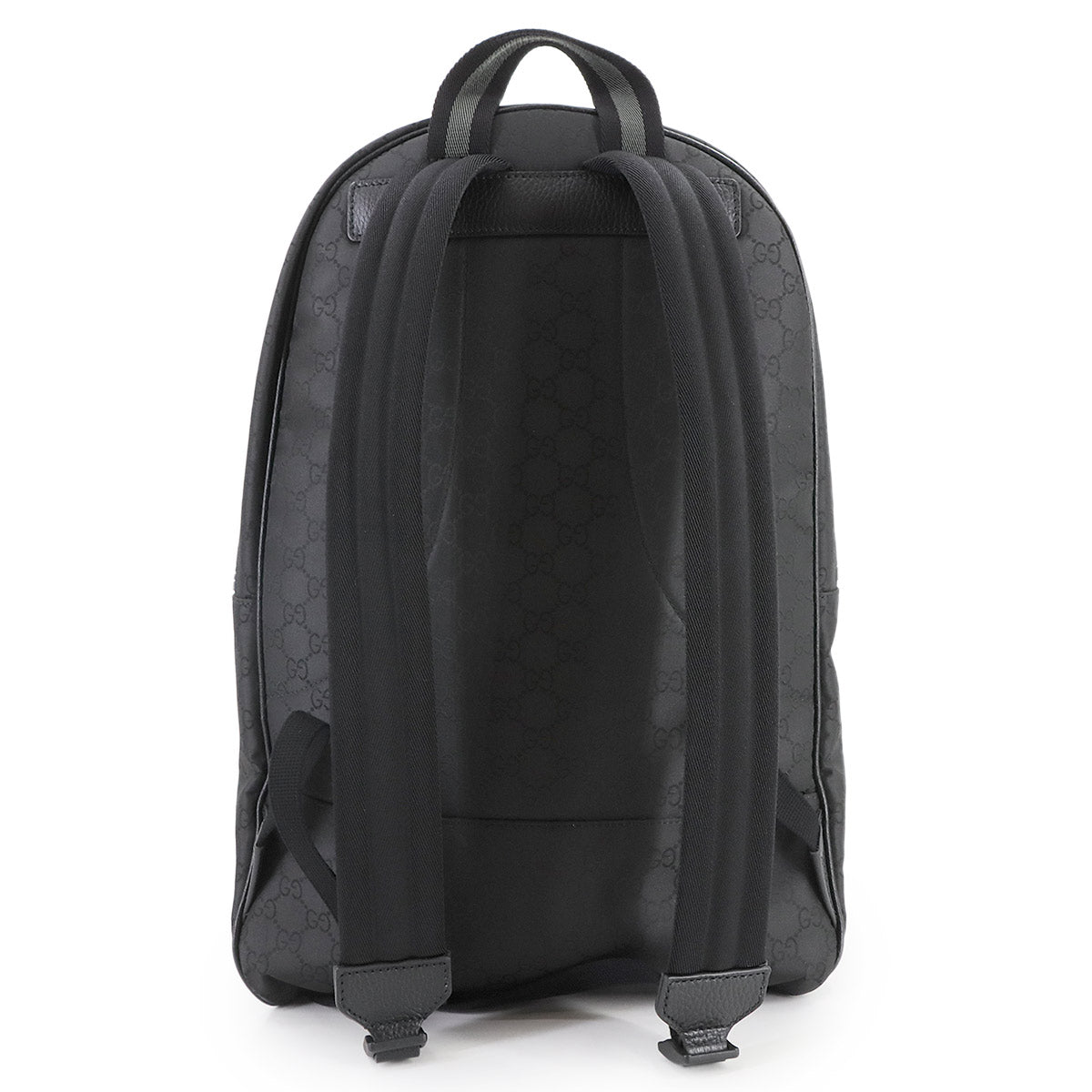 Backpack GG Nylon Leather Balck 449181 Purse