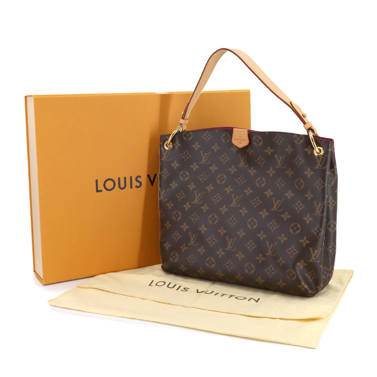 Monogram Graceful PM Shoulder Bag Pivoine M43700