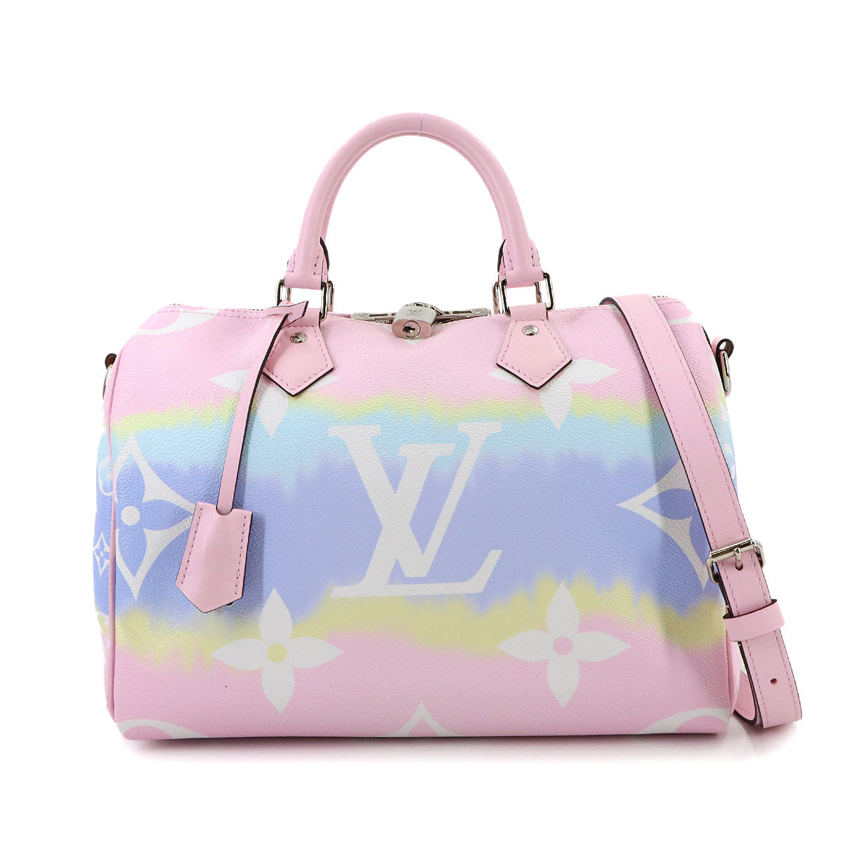 LV Escale Monogram Giant Speedy Bandouliere 30 M45123