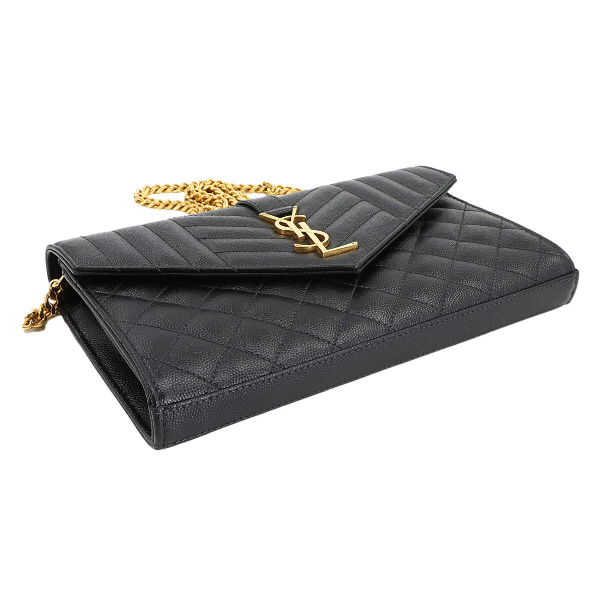 Cassandre Envelope Chain Wallet Leather 620280