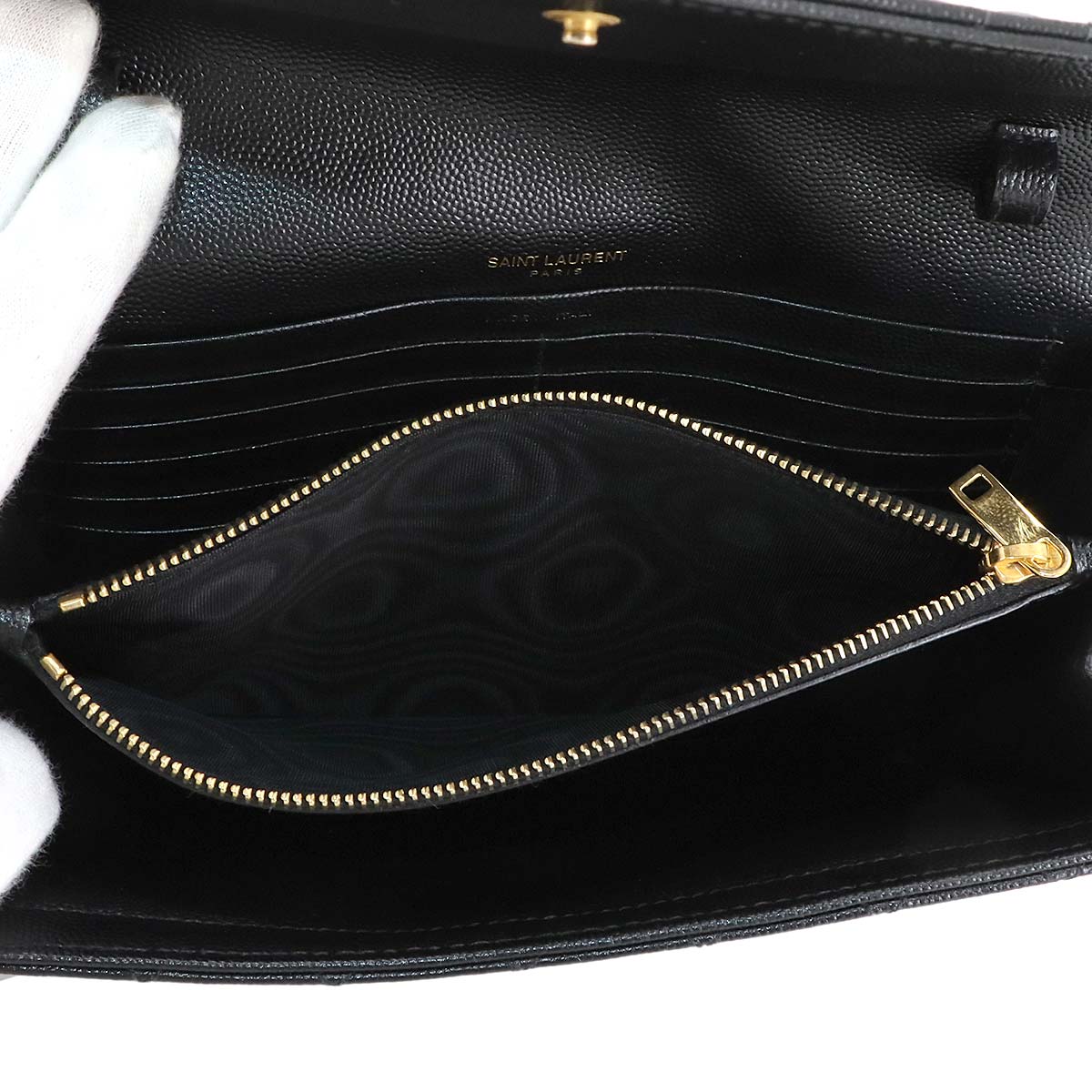 Cassandre Envelope Chain Wallet Leather 620280