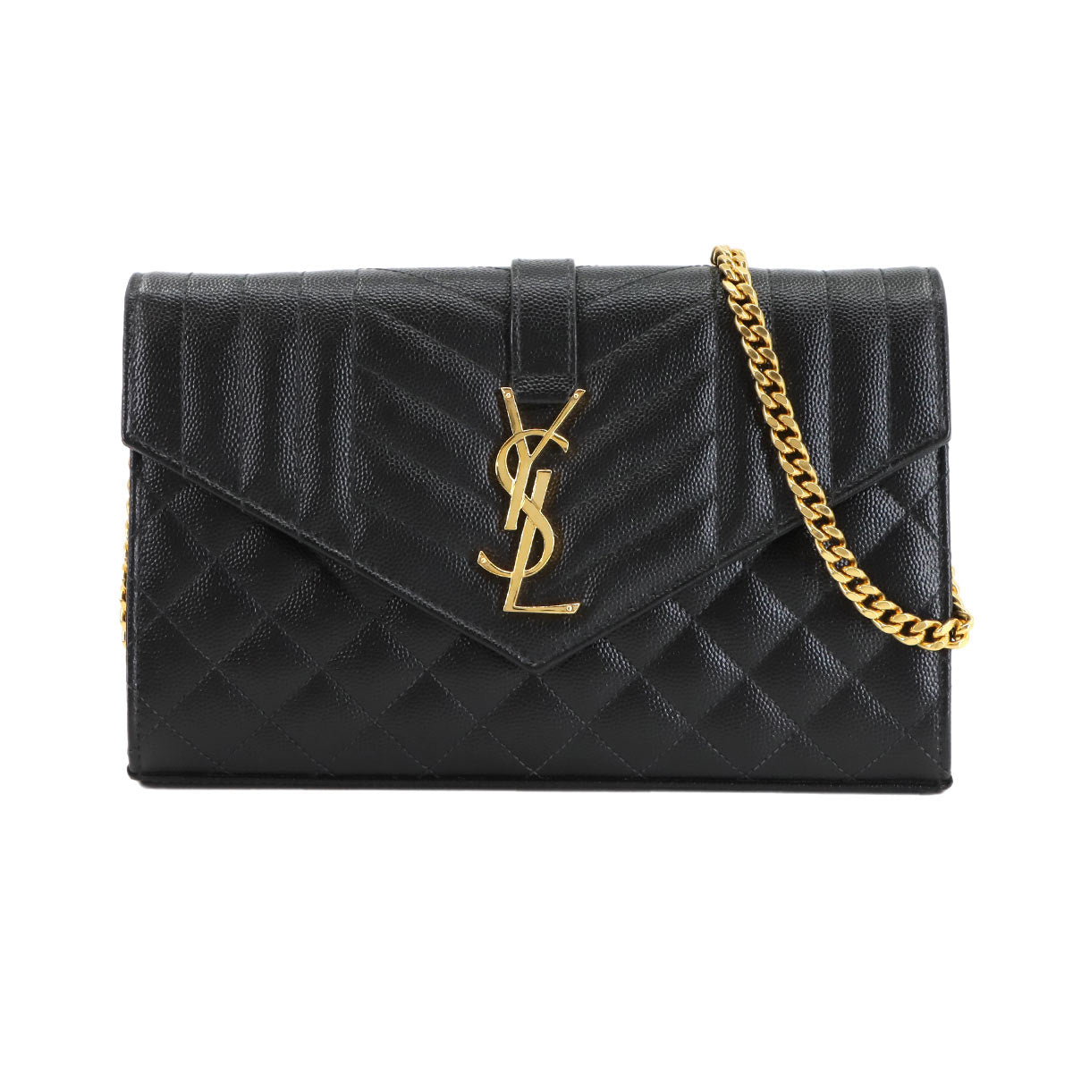 Cassandre Envelope Chain Wallet Leather 620280