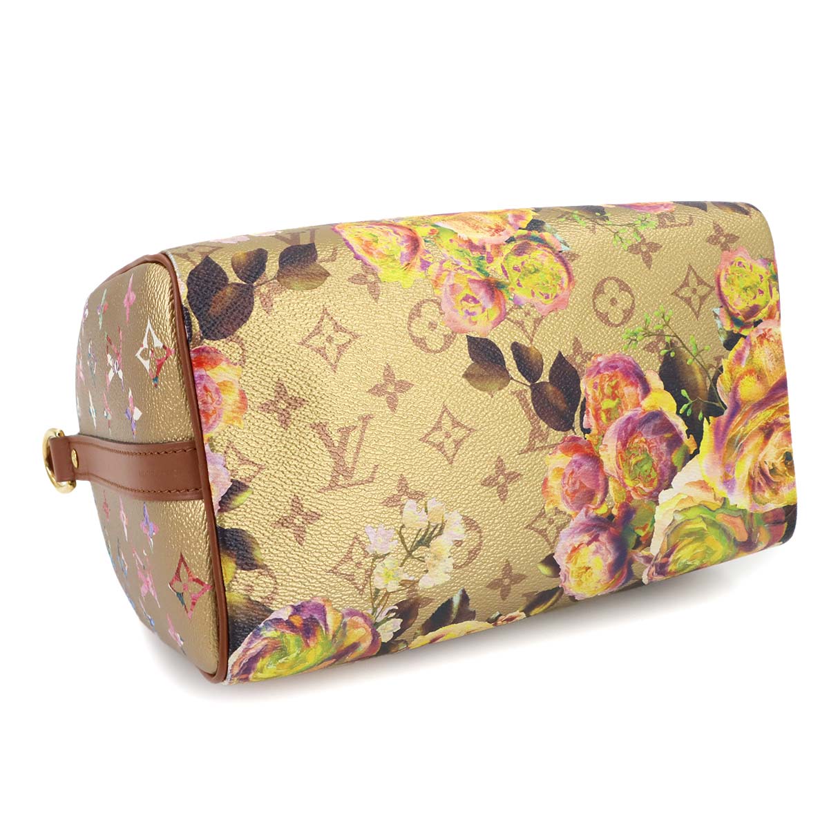 LV Garden Speedy 25 Hand Bag Gold M21317 Purse