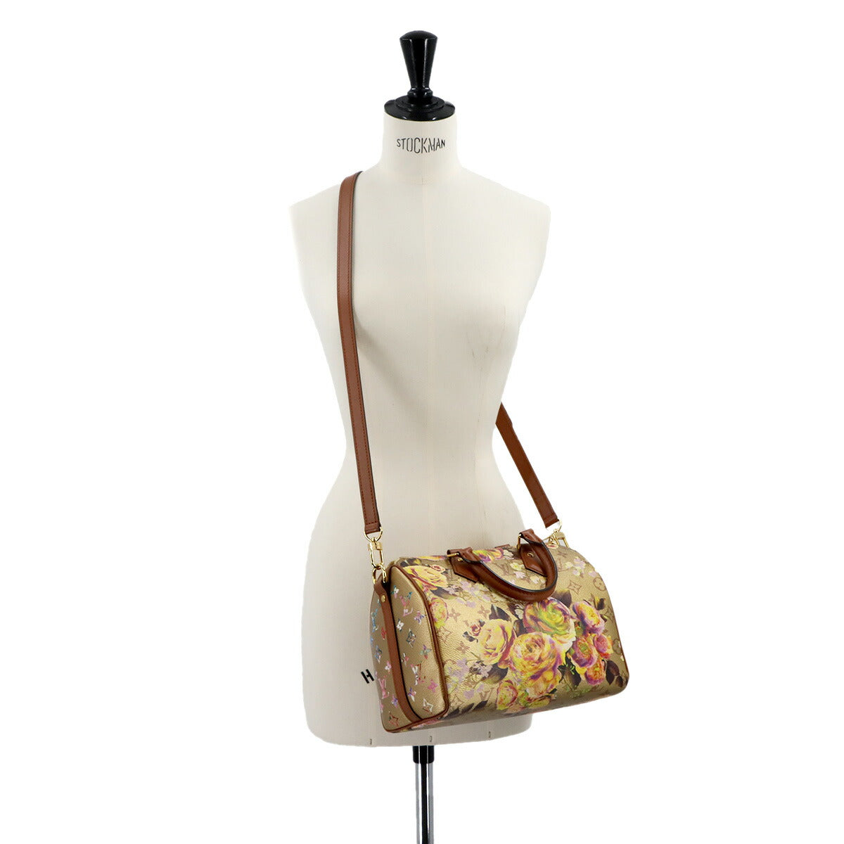 LV Garden Speedy 25 Hand Bag Gold M21317 Purse