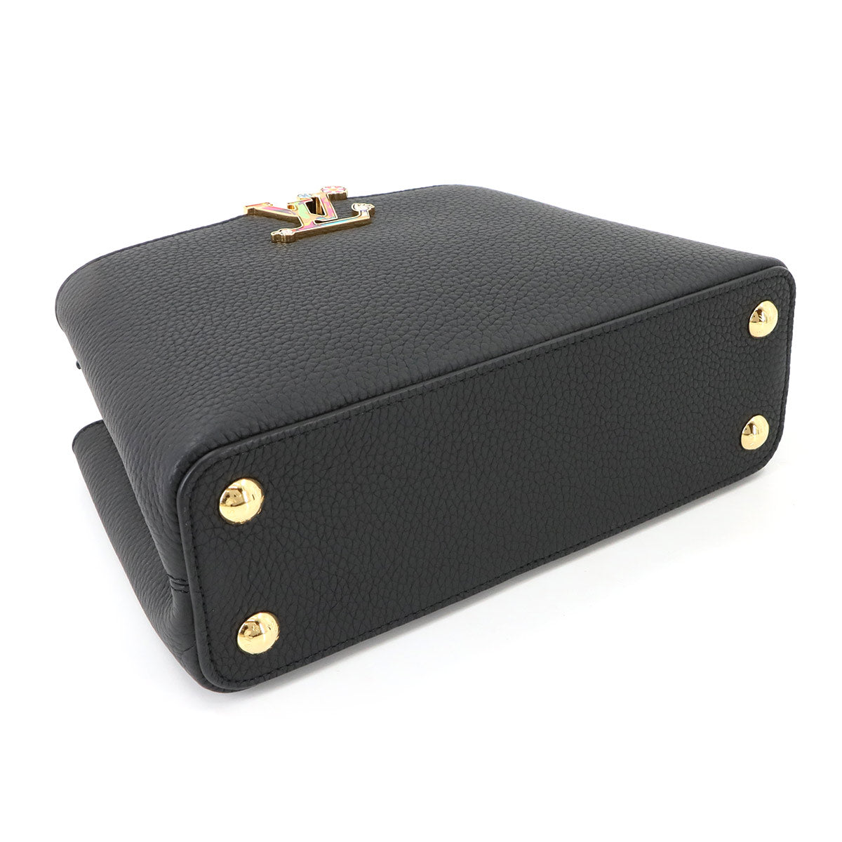 LVxTM Capucines BB Hand Shoulder Bag Leather M13832