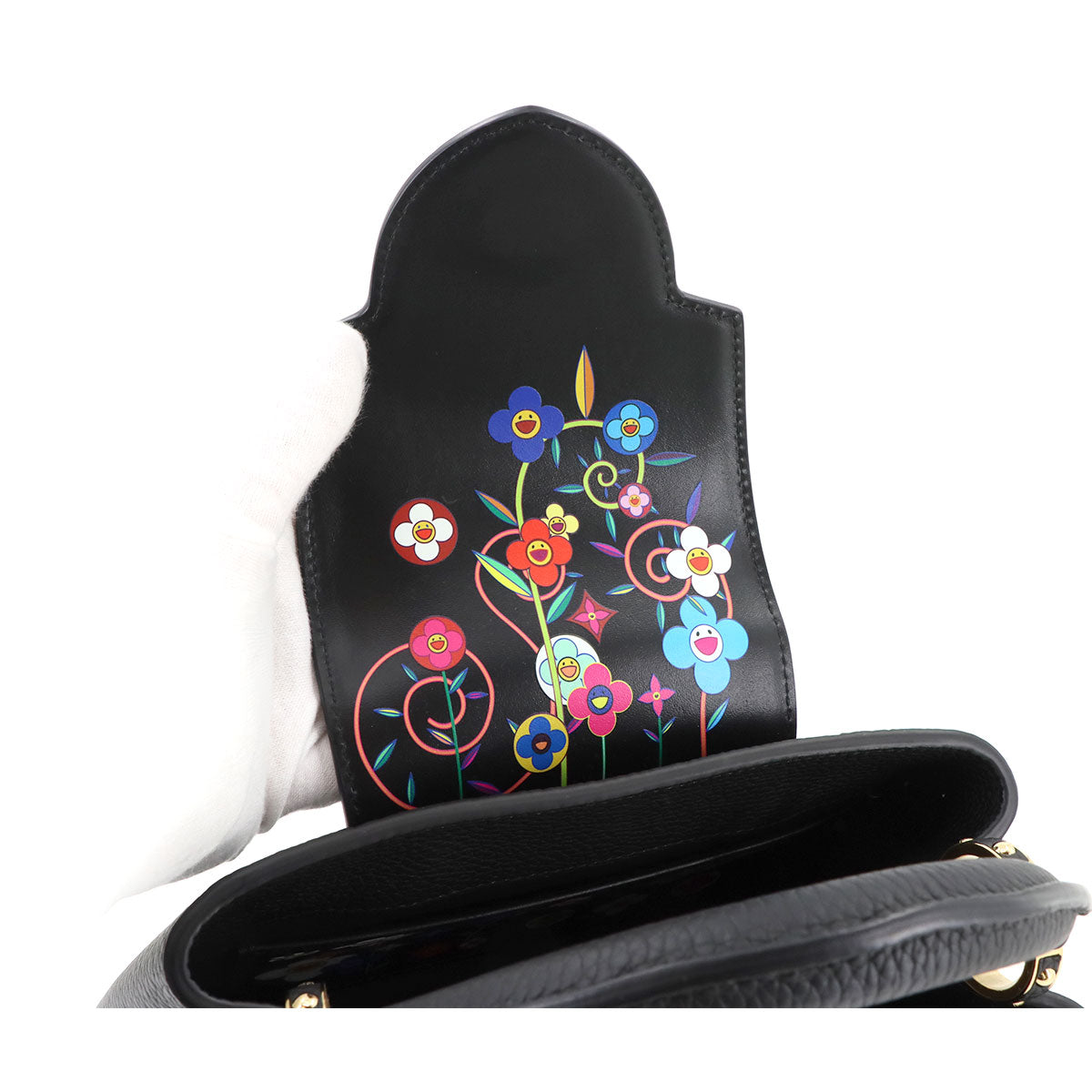 LVxTM Capucines BB Hand Shoulder Bag Leather M13832