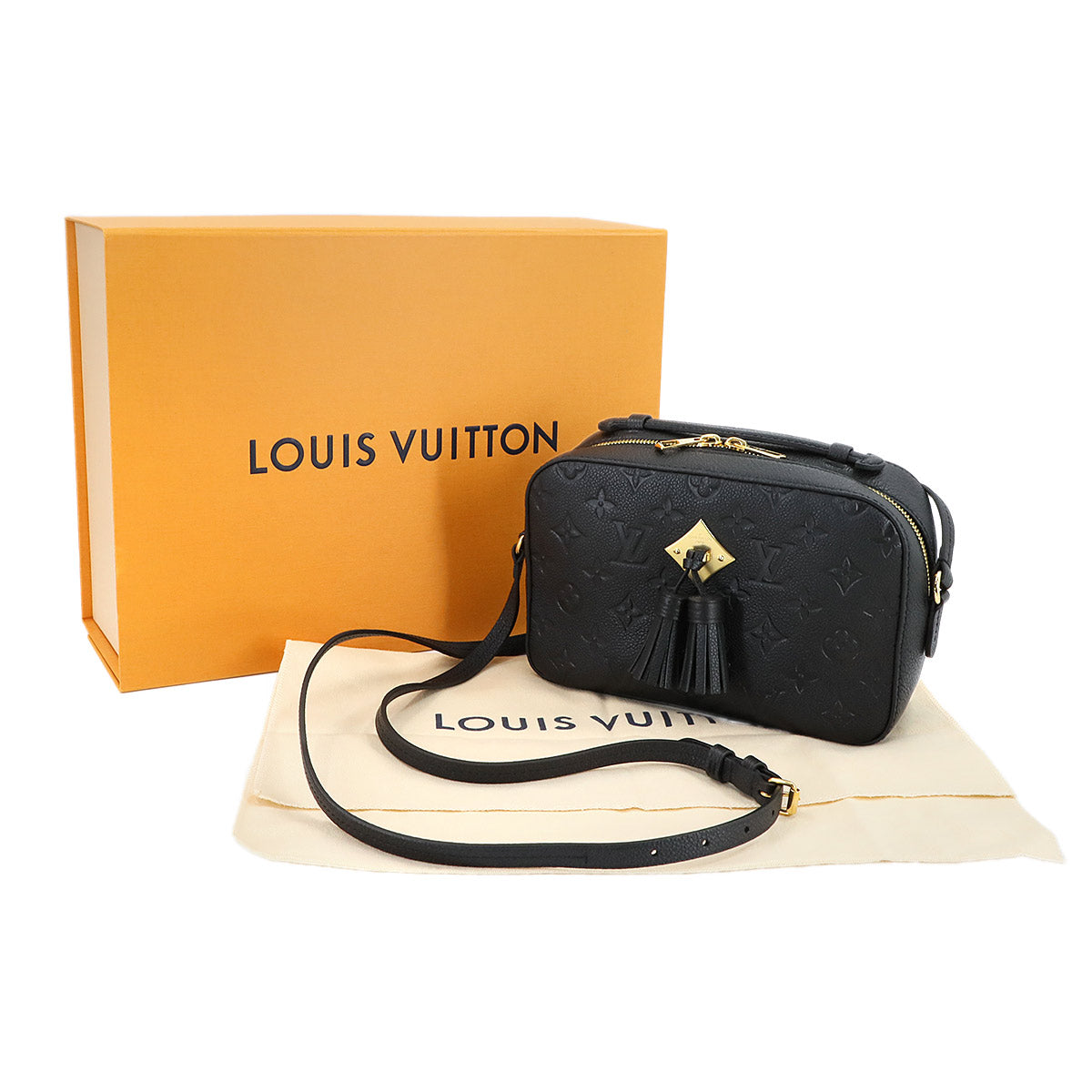 Monogram Empreinte Saintonge Shoulder Bag Noir M44593