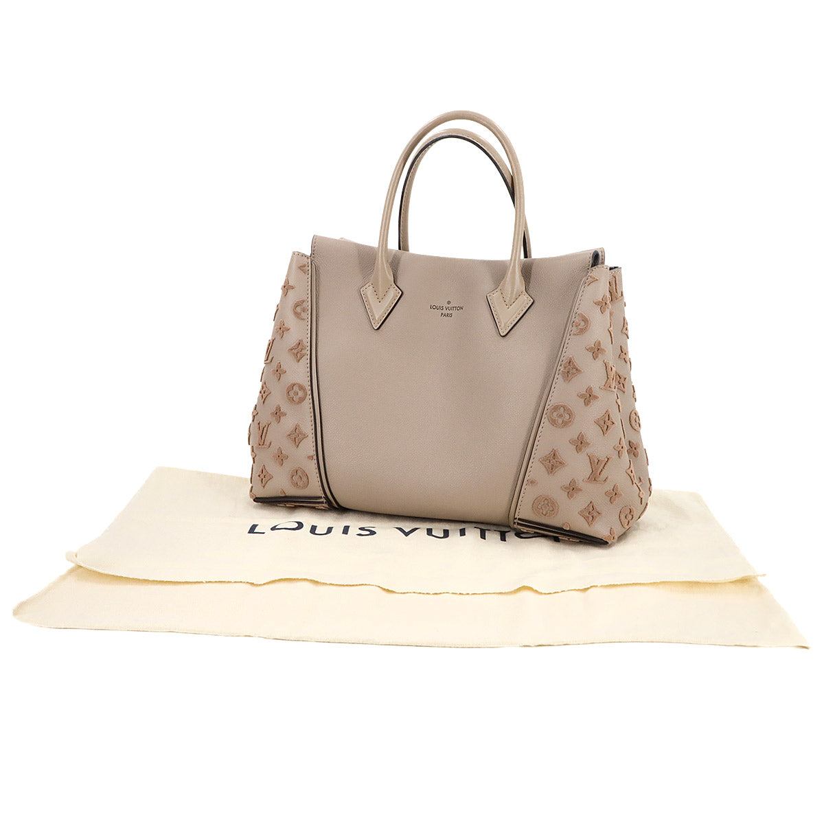 Veau Cachemire Tote W PM Tote Bag Leather Galet M94483