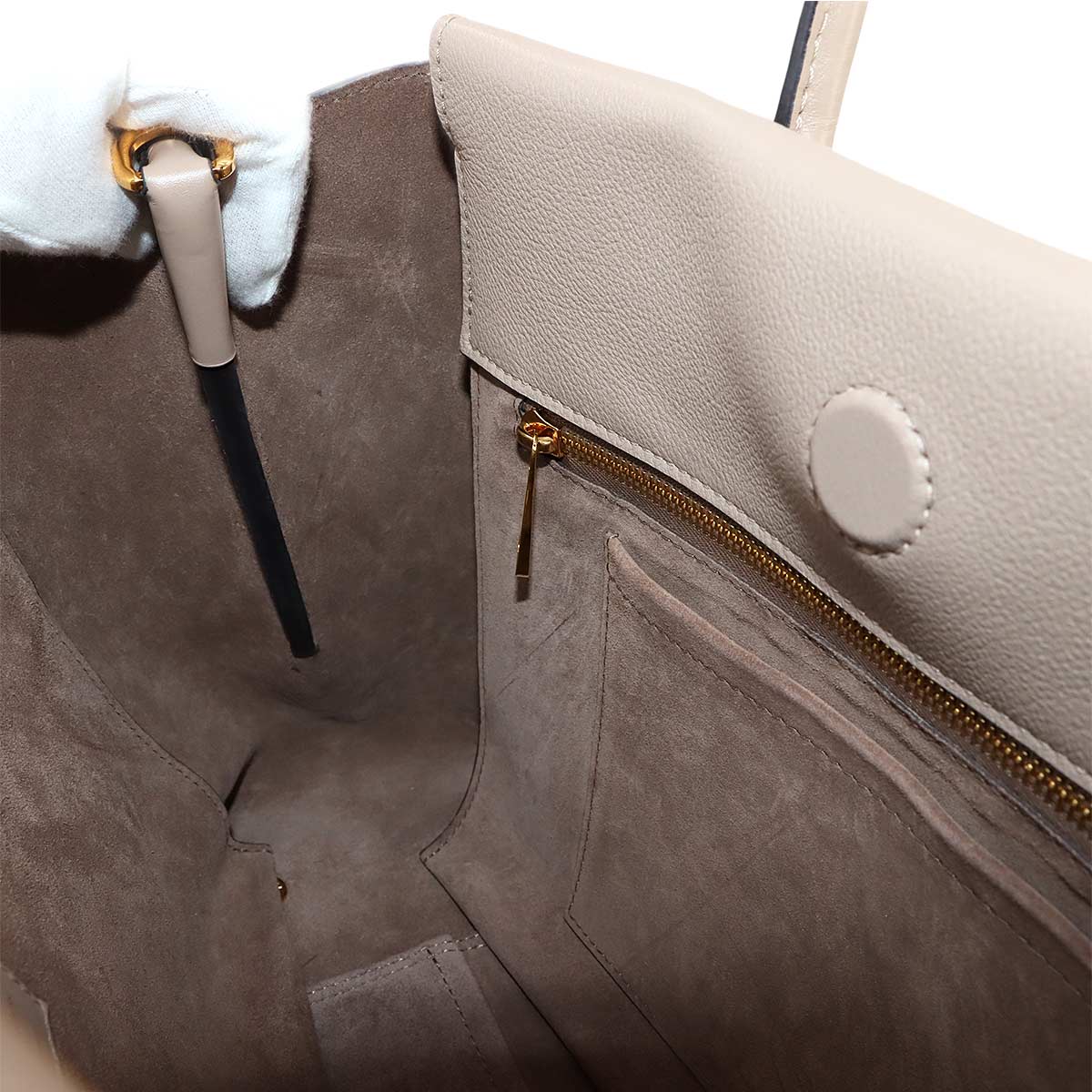 Veau Cachemire Tote W PM Tote Bag Leather Galet M94483