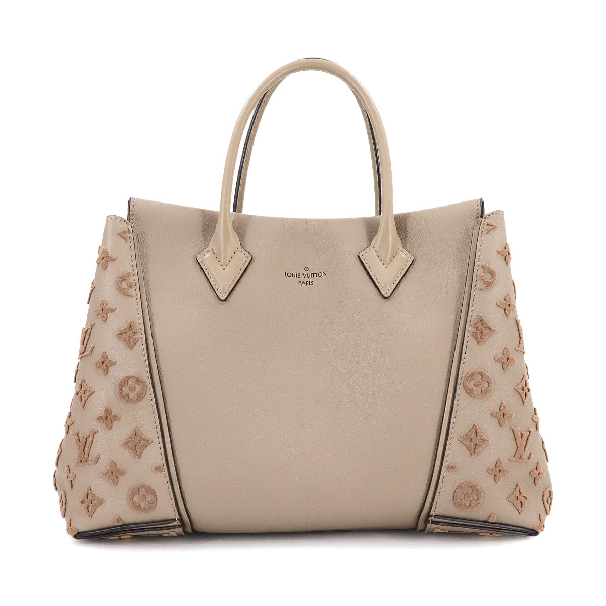 Veau Cachemire Tote W PM Tote Bag Leather Galet M94483